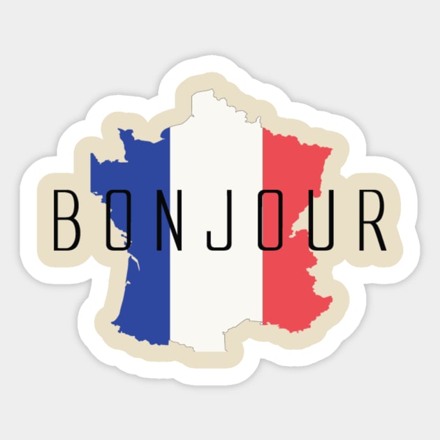 Bonjour Sticker by peppielavista